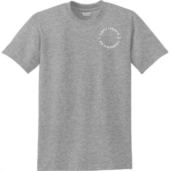 Temple Strength T-shirt 50/50 blend-Logo 2
