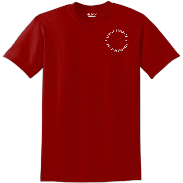 Temple Strength T-shirt 50/50 blend-Logo 2