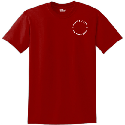 Temple Strength T-shirt 50/50 blend-Logo 2