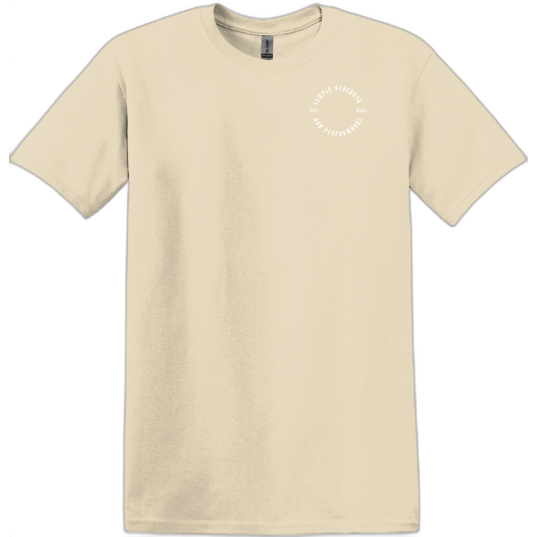 Temple Strength T-Shirt 100% Cotton T-Shirt-Logo 2