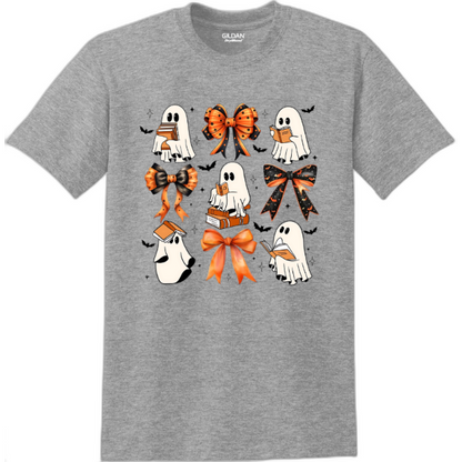 Ghosts reading books