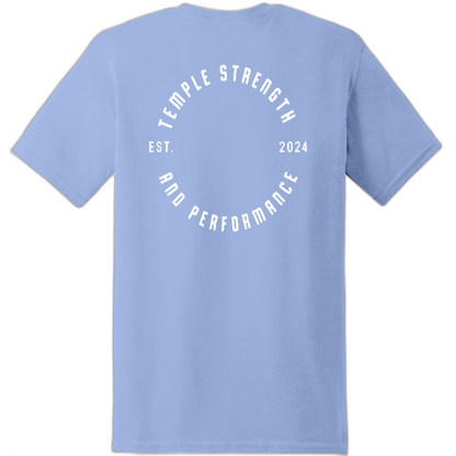 Temple Strength T-Shirt 100% Cotton T-Shirt-Logo 2