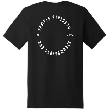 Temple Strength T-Shirt 100% Cotton T-Shirt-Logo 2