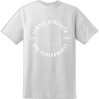 Temple Strength T-shirt 50/50 blend-Logo 2