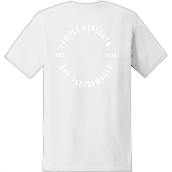 Temple Strength T-Shirt 100% Cotton T-Shirt-Logo 2